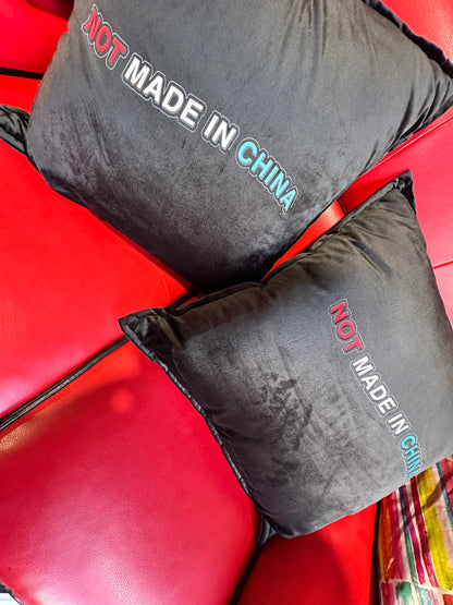 Not Made In China pillows