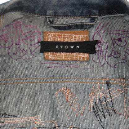 Denim Army  Patchwork Jacket